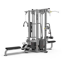 四站位繩動多功能綜合訓練器