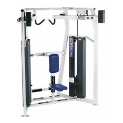 插片配重分動式劃艇高拉背訓練器 